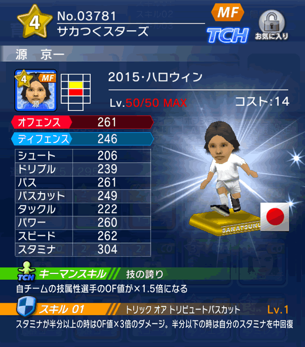 No.03781 源京一【15・ハロウィン】