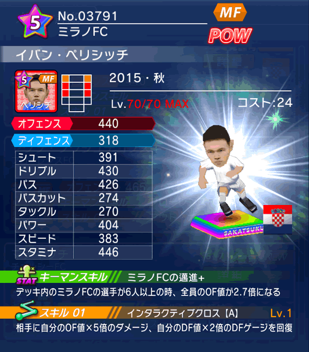 No.03791 イバン・ペリシッチ【15・秋】