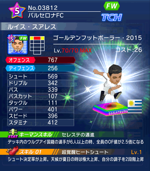 No.03812　ルイス・スアレス【GFB15】