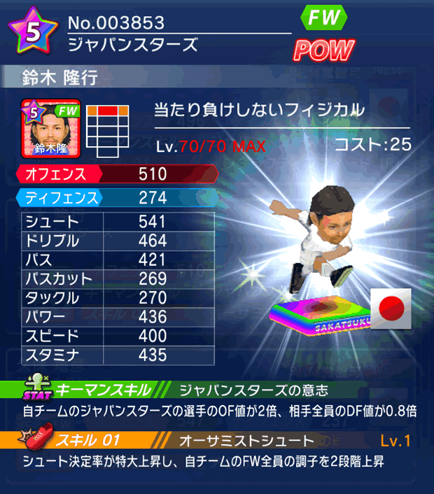 No.03853 鈴木隆行