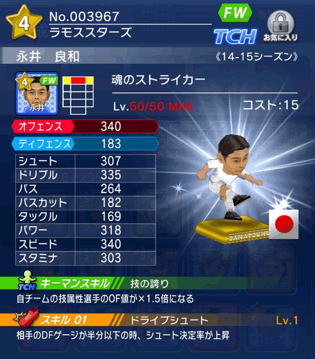 No.03967　永井良和【14-15】