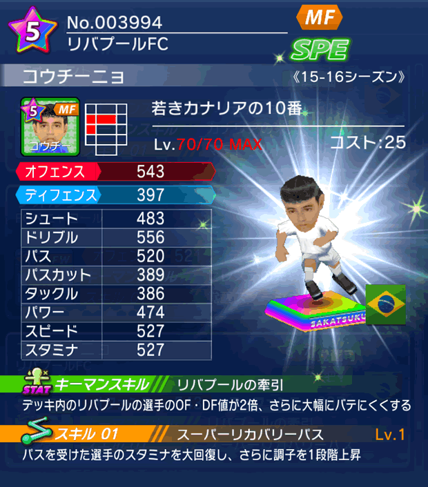 No.03994　コウチーニョ【15-16】