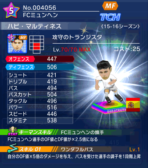 No.04056 ハビ・マルティネス【15-16】