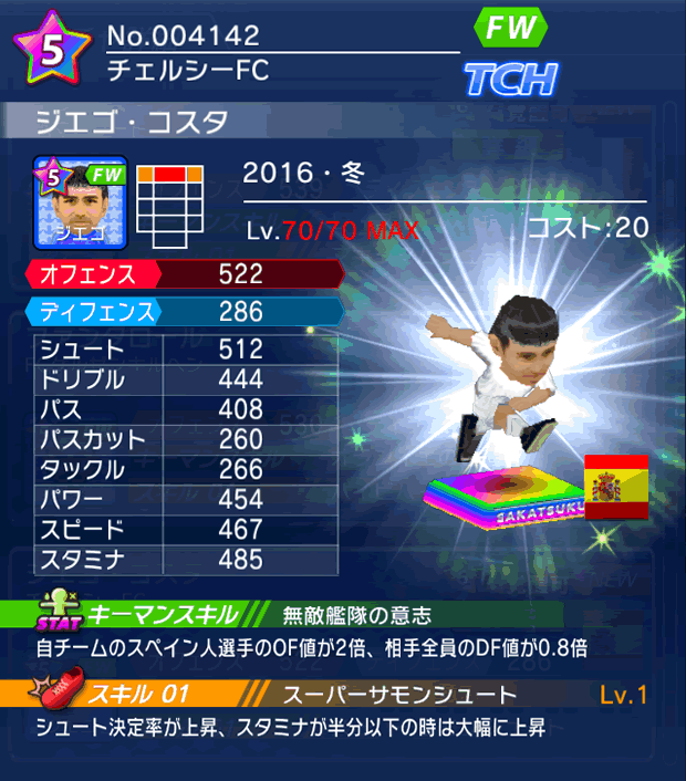 No.04142 ジエゴ・コスタ【16・冬】