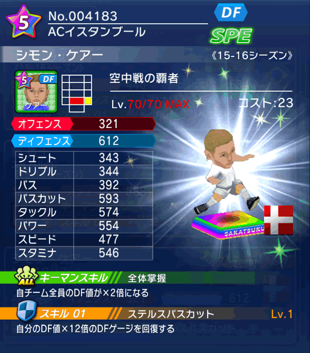 No.04183 シモン・ケアー【15-16】