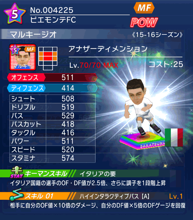 No.04225 マルキージオ【15-16】