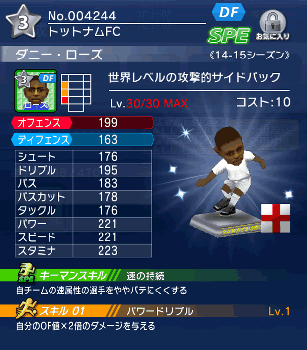 No.04244 ダニー・ローズ【14-15】