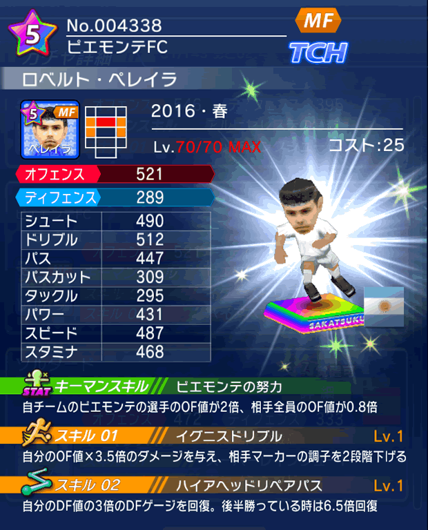 No.04338　ロベルト・ペレイラ【16・春】