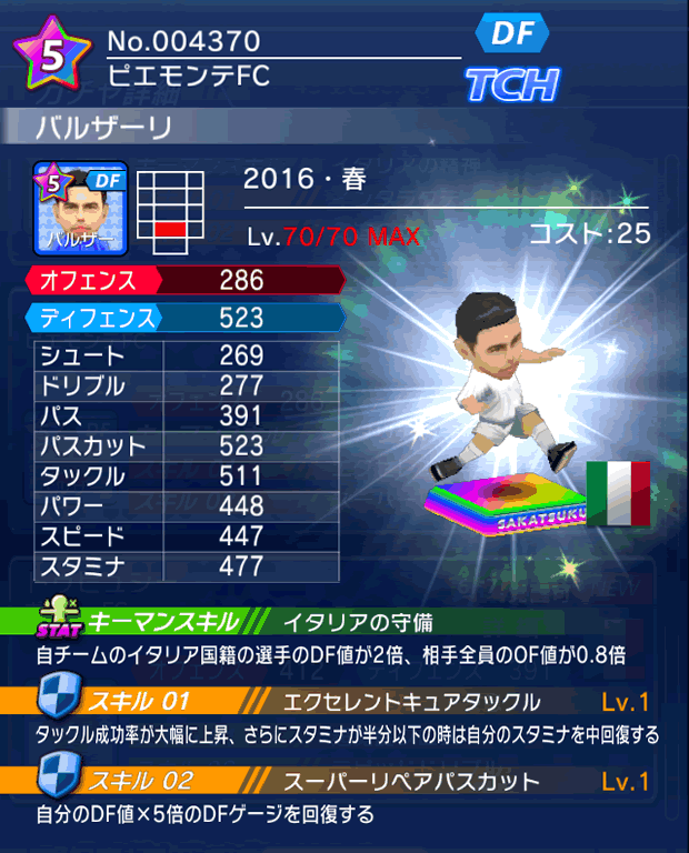 No.04370　バルザーリ【16・春】