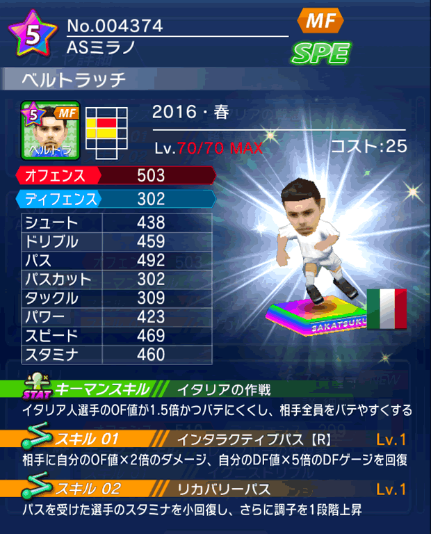 No.04374　ベルトラッチ【16・春】