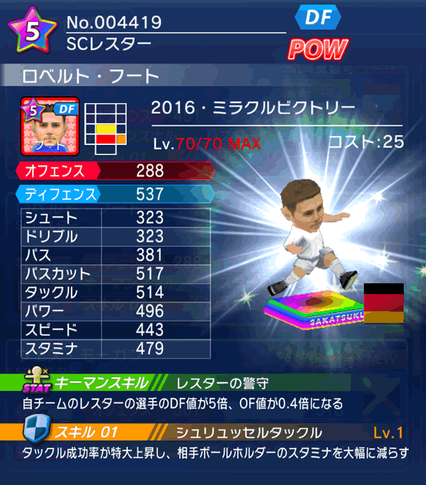No.04419　ロベルト・フート【16・V】