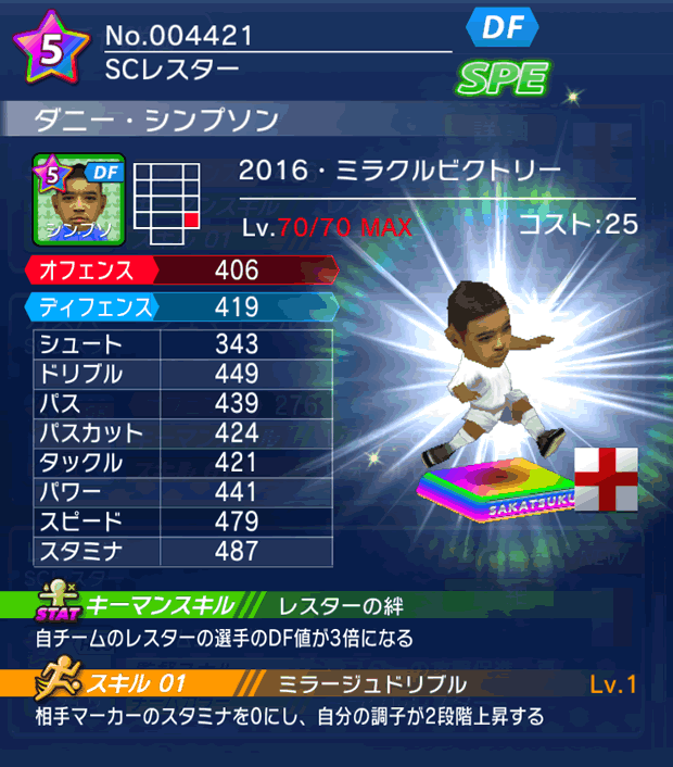 No.04421　ダニー・シンプソン【16・V】