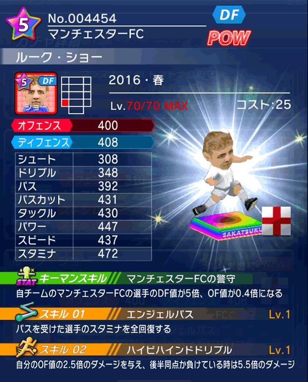 No.04454　ルーク・ショー【16・春】