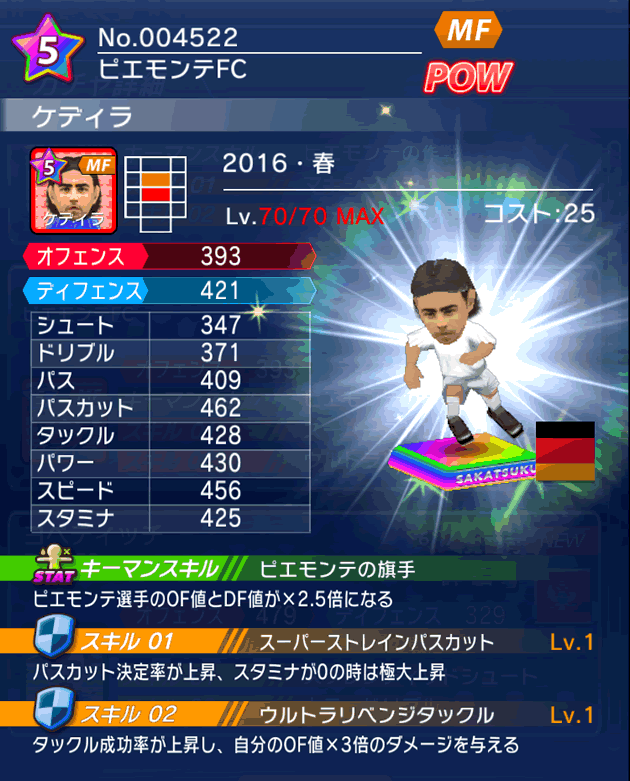 No.04522 ケディラ【16・春】