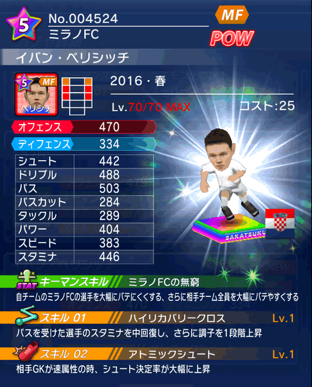 No.04524　イバン・ペリシッチ【16・春】