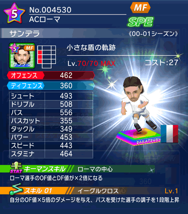 No.04530 サンデラ【00-01G】