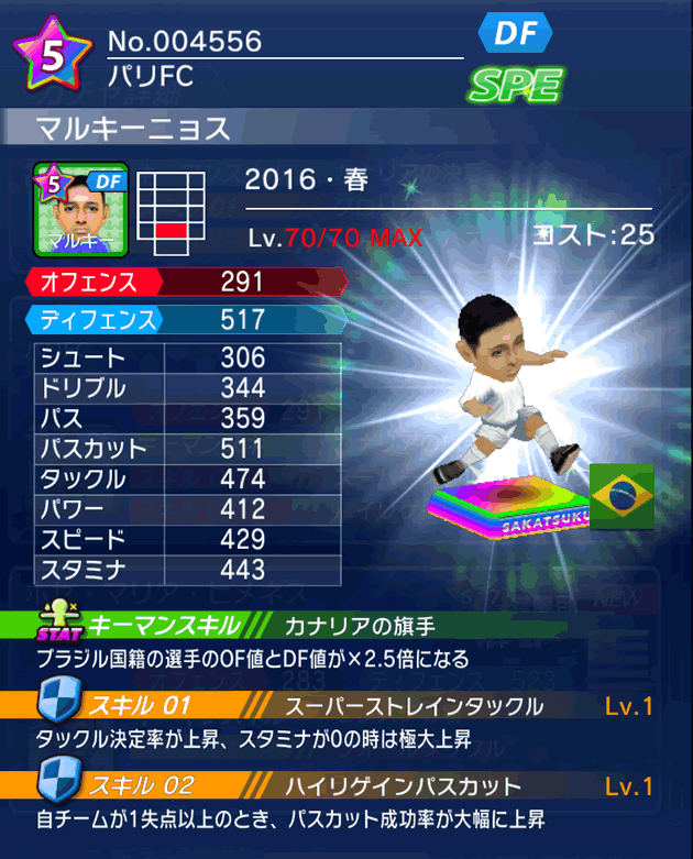 No.04556 マルキーニョス【16・春】