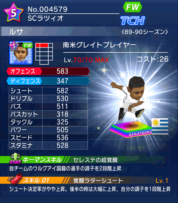 No.04579　ルサ【南米GR】