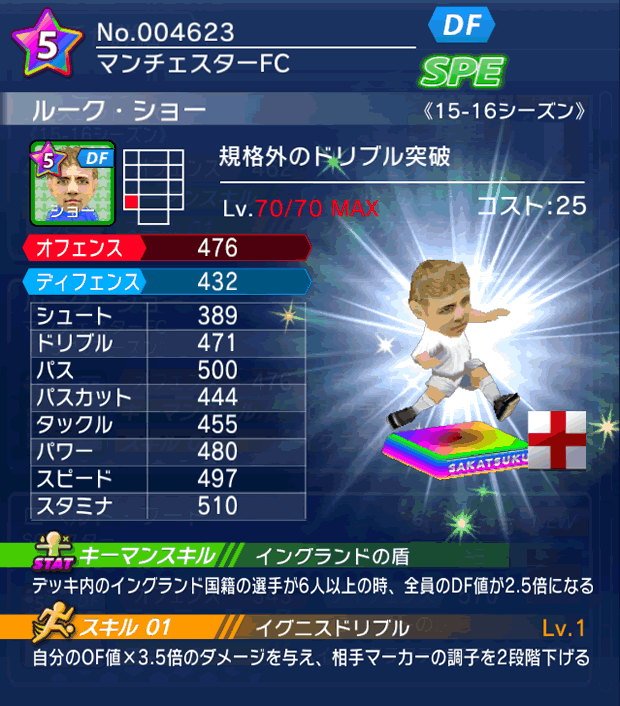 No.04623 ルーク・ショー【15-16】