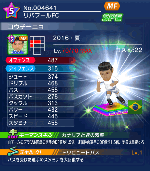 No.04641 コウチーニョ【16・夏】