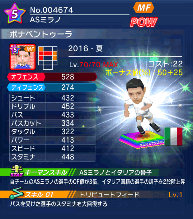 No.04674 ボナベントゥーラ【16・夏】