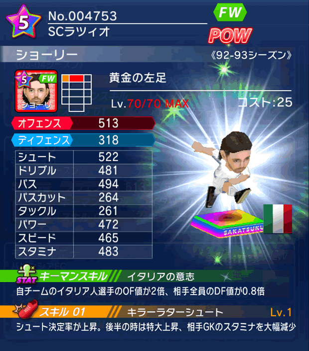 No.04753　ショーリー【92-93LL】