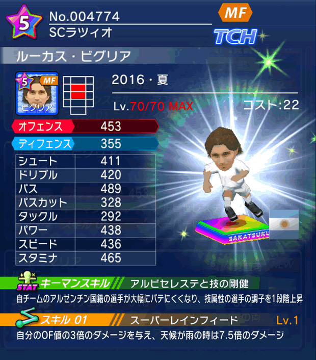 No.04774　ルーカス・ビグリア【16・夏】