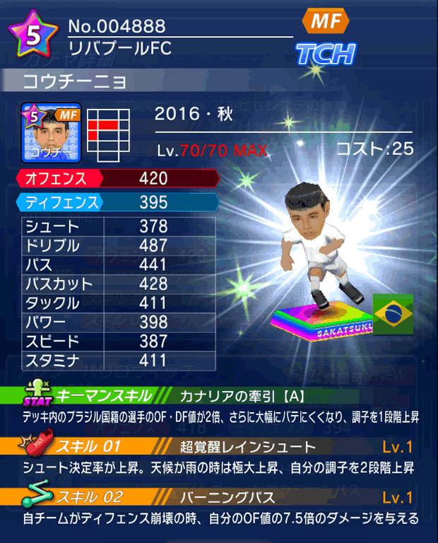 No.04888 コウチーニョ【16・秋】