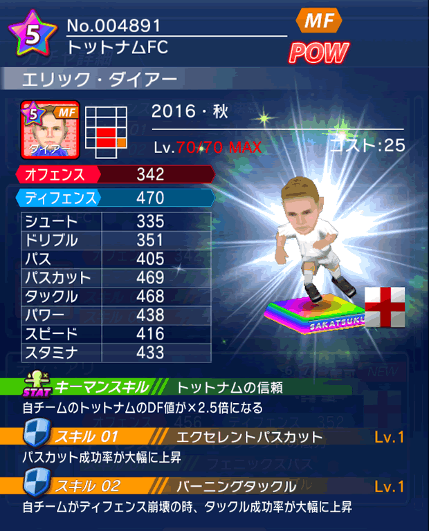 No.04891　エリック・ダイアー【16・秋】