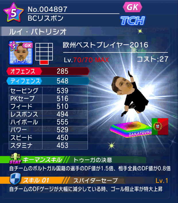 No.04897 ルイ・パトリシオ【EU・16】