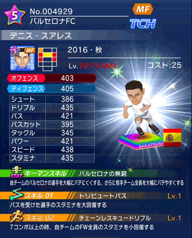 No.04929 デニス・スアレス【16・秋】