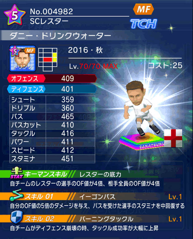 No.04982 ダニー・ドリンクウォーター【16・秋】