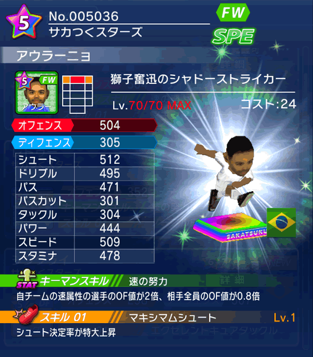 No.05036 アウラーニョ【DR】