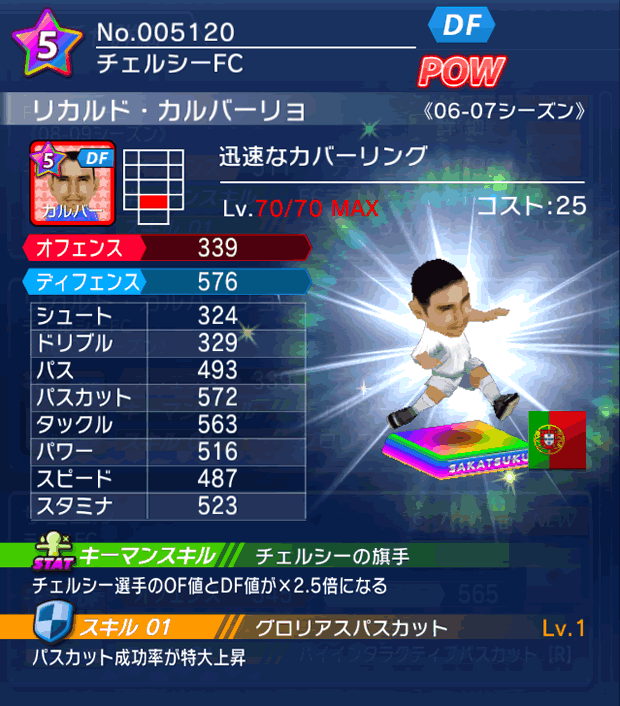 No.05120 リカルド・カルバーリョ【06-07LS】