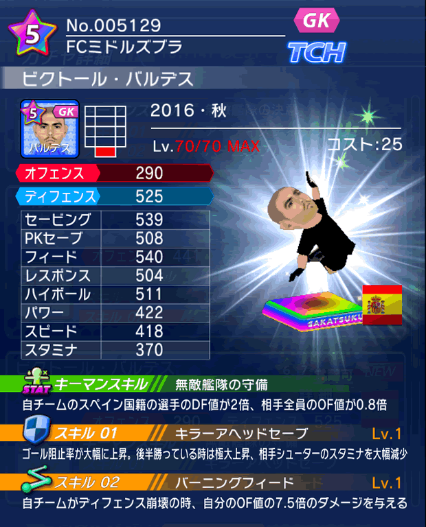 No.05129 ビクトール・バルデス【16・秋】