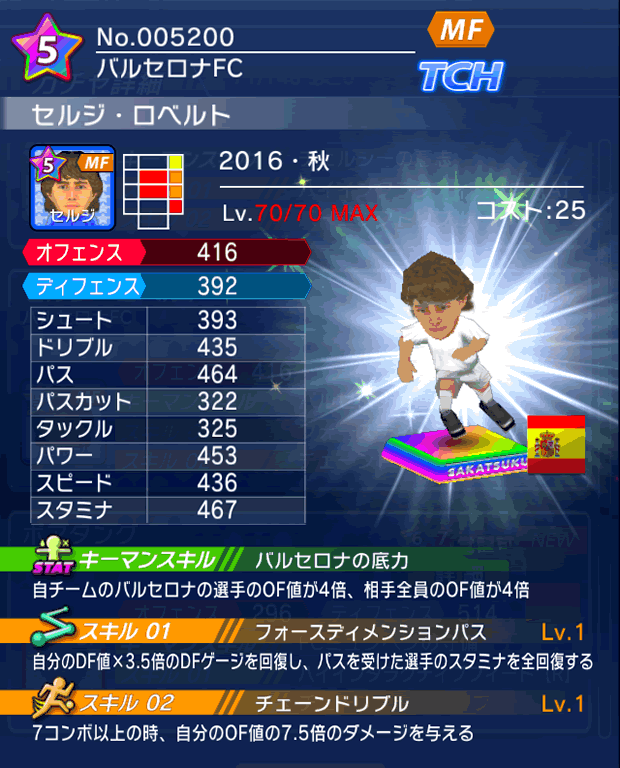 No.05200 セルジ・ロベルト【16・秋】