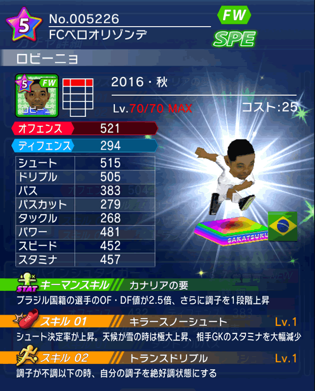 No.05226　ロビーニョ【16・秋】