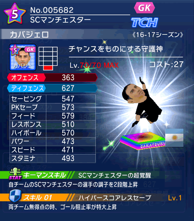 No.05682 カバジェロ【16-17】