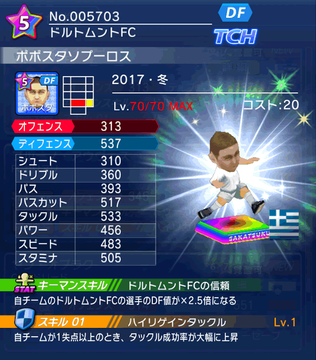 No.05703　ポポスタソプーロス【17・冬】