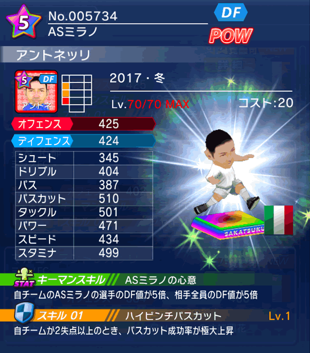 No.05734　アントネッリ【17・冬】