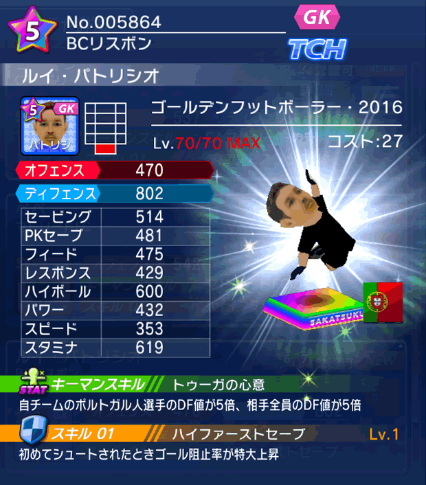 No.05864 ルイ・パトリシオ【GFB16】