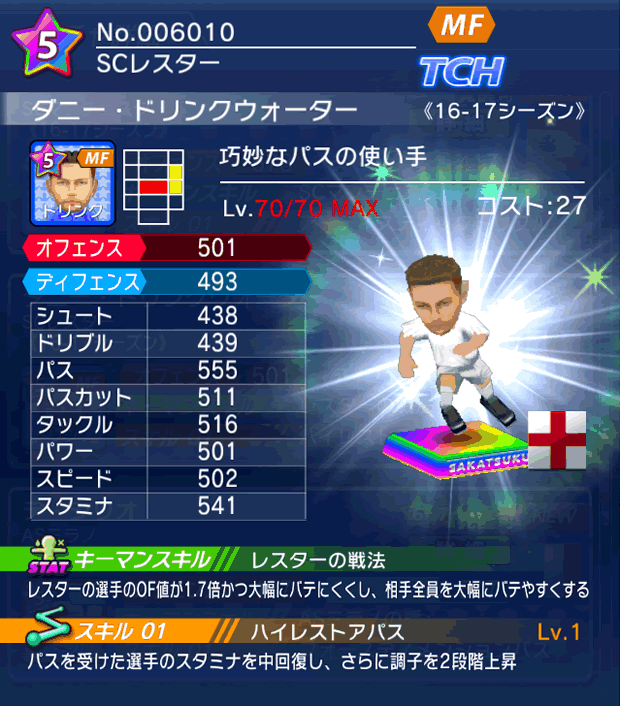 No.06010 ダニー・ドリンクウォーター【16-17】