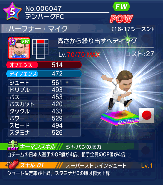 No.06047　ハーフナー・マイク【16-17】