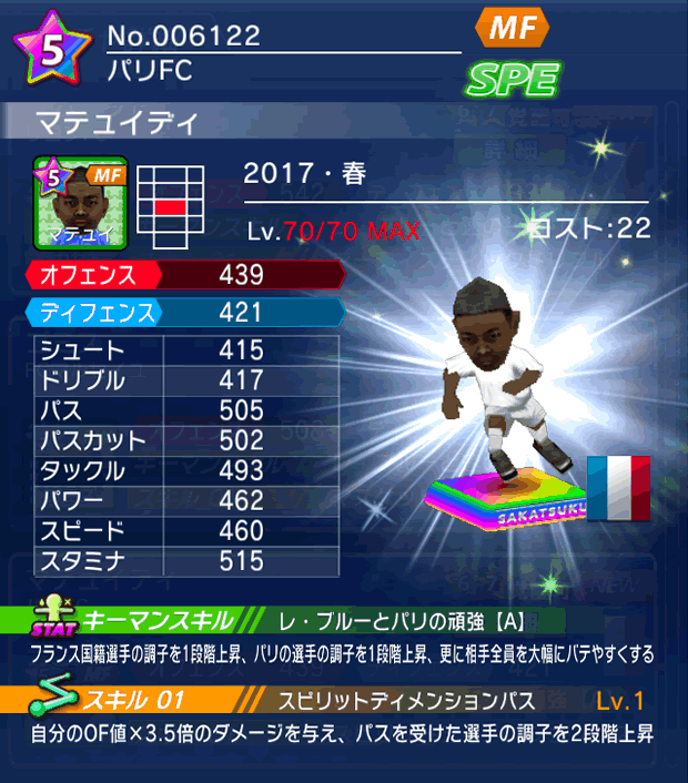 No.06122　マテュイディ【17・春】