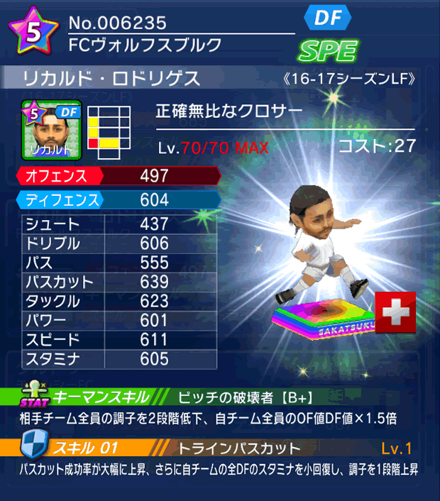 No.06235　リカルド・ロドリゲス【16-17LF】