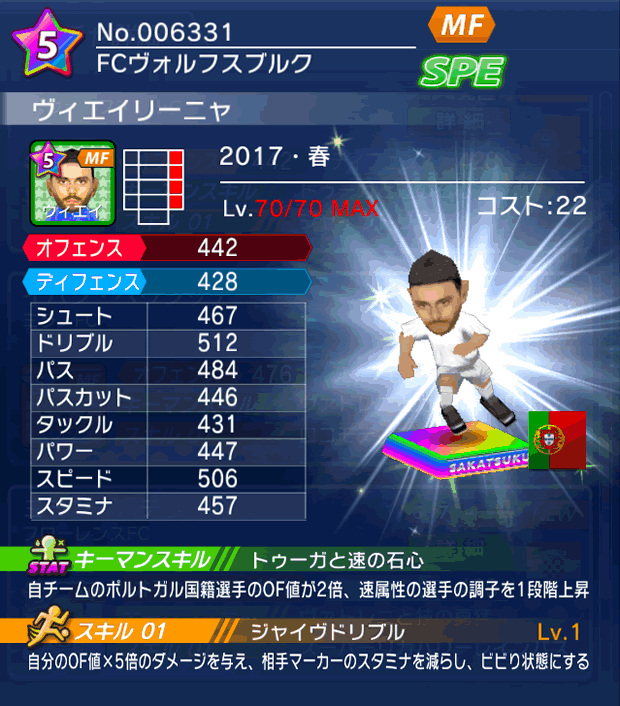 No.06331 ヴィエイリーニャ【17・春】