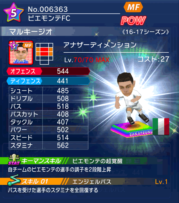 No.06363 マルキージオ【16-17】