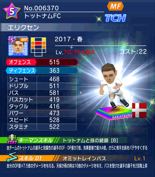 No.06370 エリクセン【17・春】