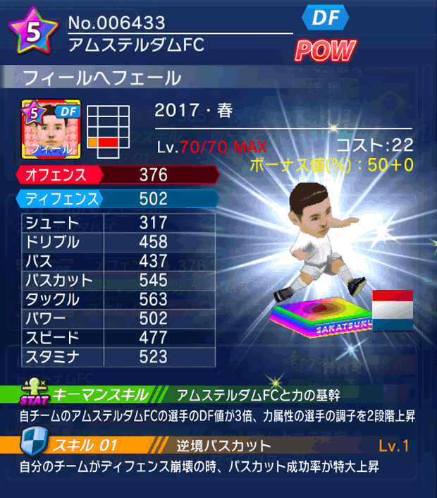 No.06433　フィールヘフェール【17・春】