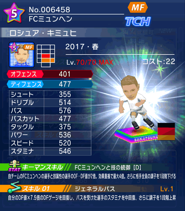 No.06458　ロシュア・キミュヒ【17・春】